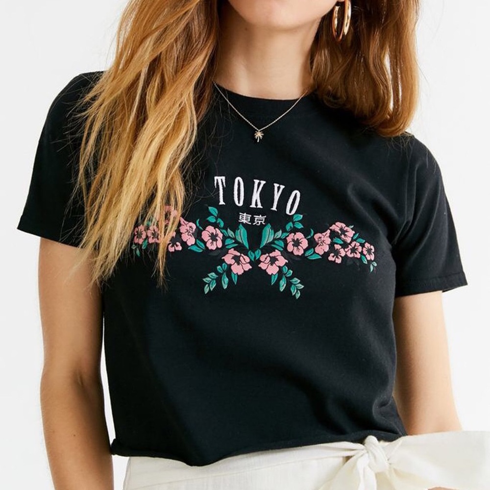 Urban Outfitters embroidered tee